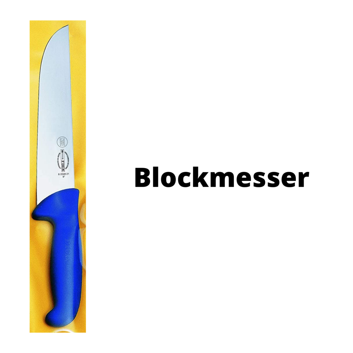 Dick Messer-Set Ergogrip 3-teilig – Bild 4