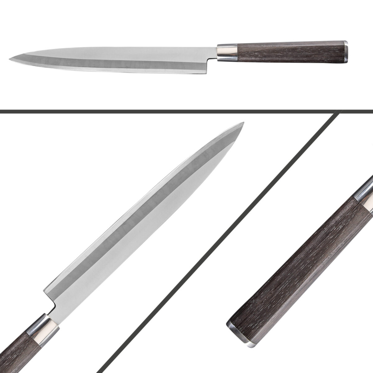 Damast Yanagiba Messer – Bild 3