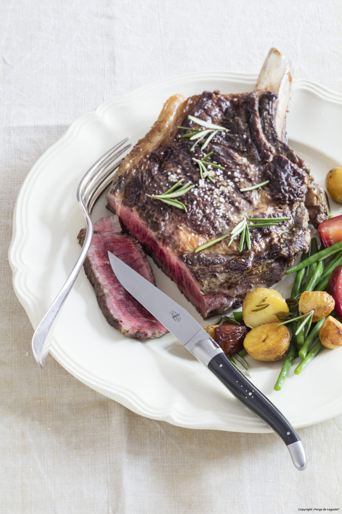 Forge de Laguiole Tafelmesser 6er-Set – Bild 2