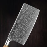 Hezhen Damast Hackbeil – Bild 4