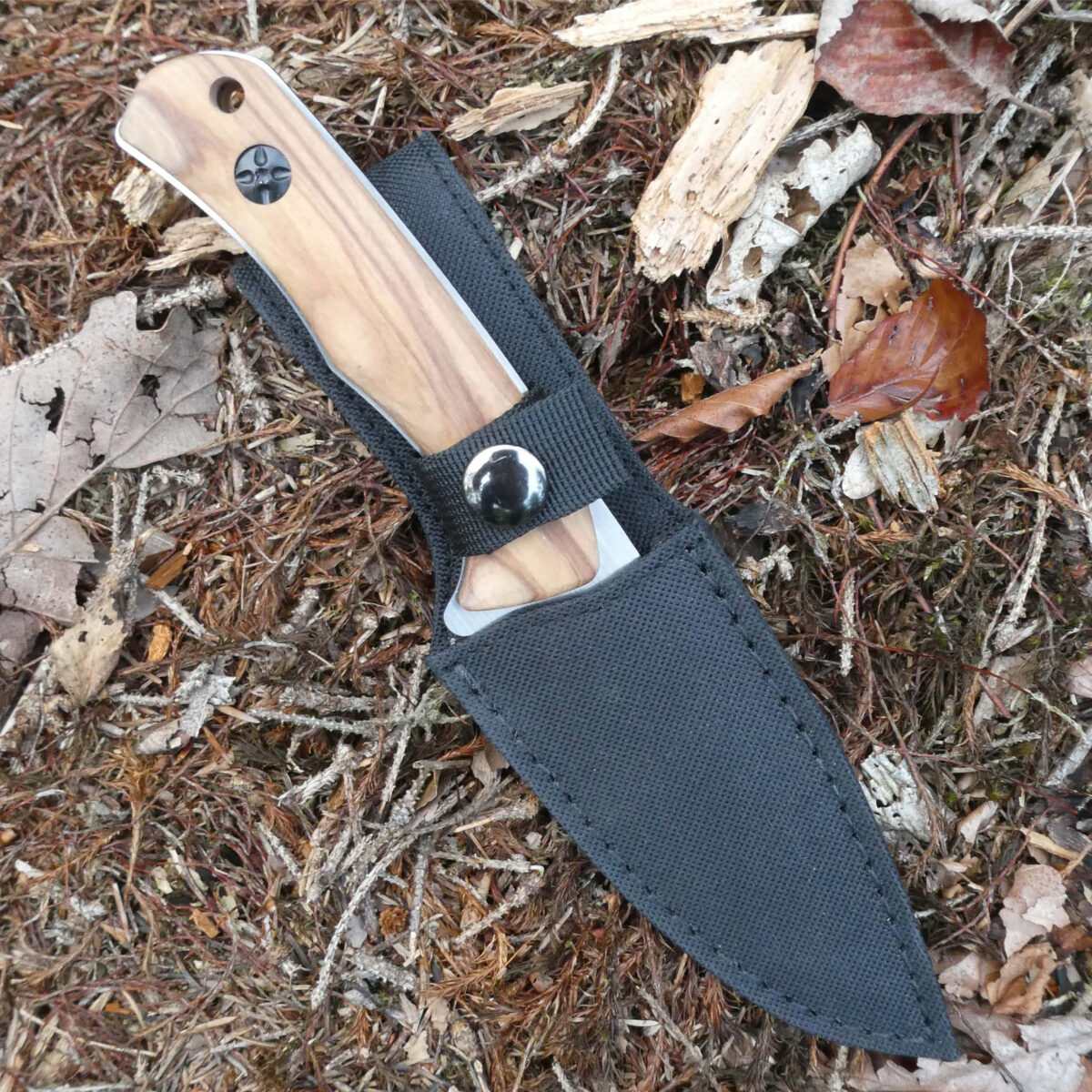 Herbertz Gürtelmesser Zebraholz – Bild 5