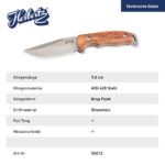 Herbertz Gürtelmesser Olivenholz – Bild 5