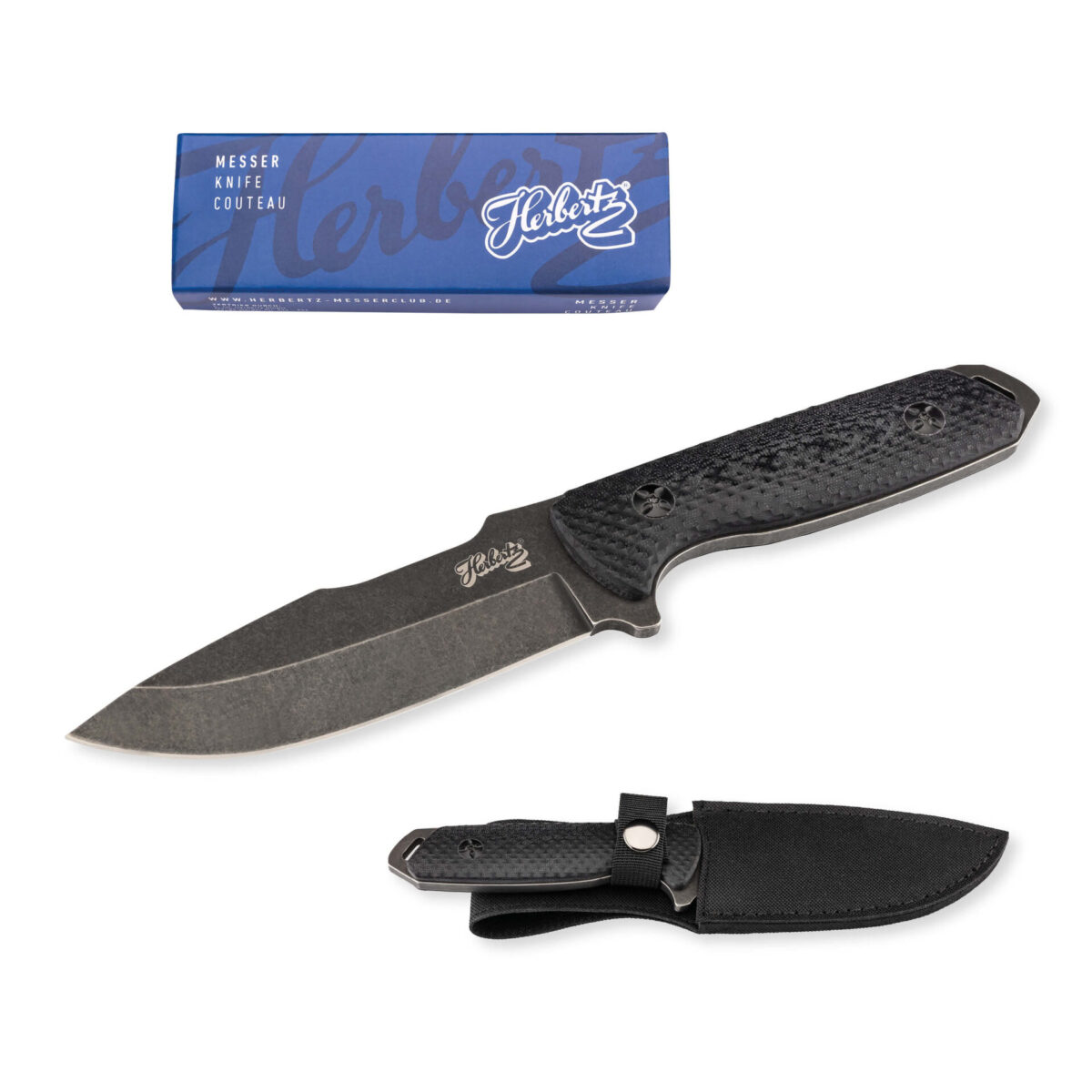 Herbertz Gürtelmesser G10 12,1 cm – Bild 5