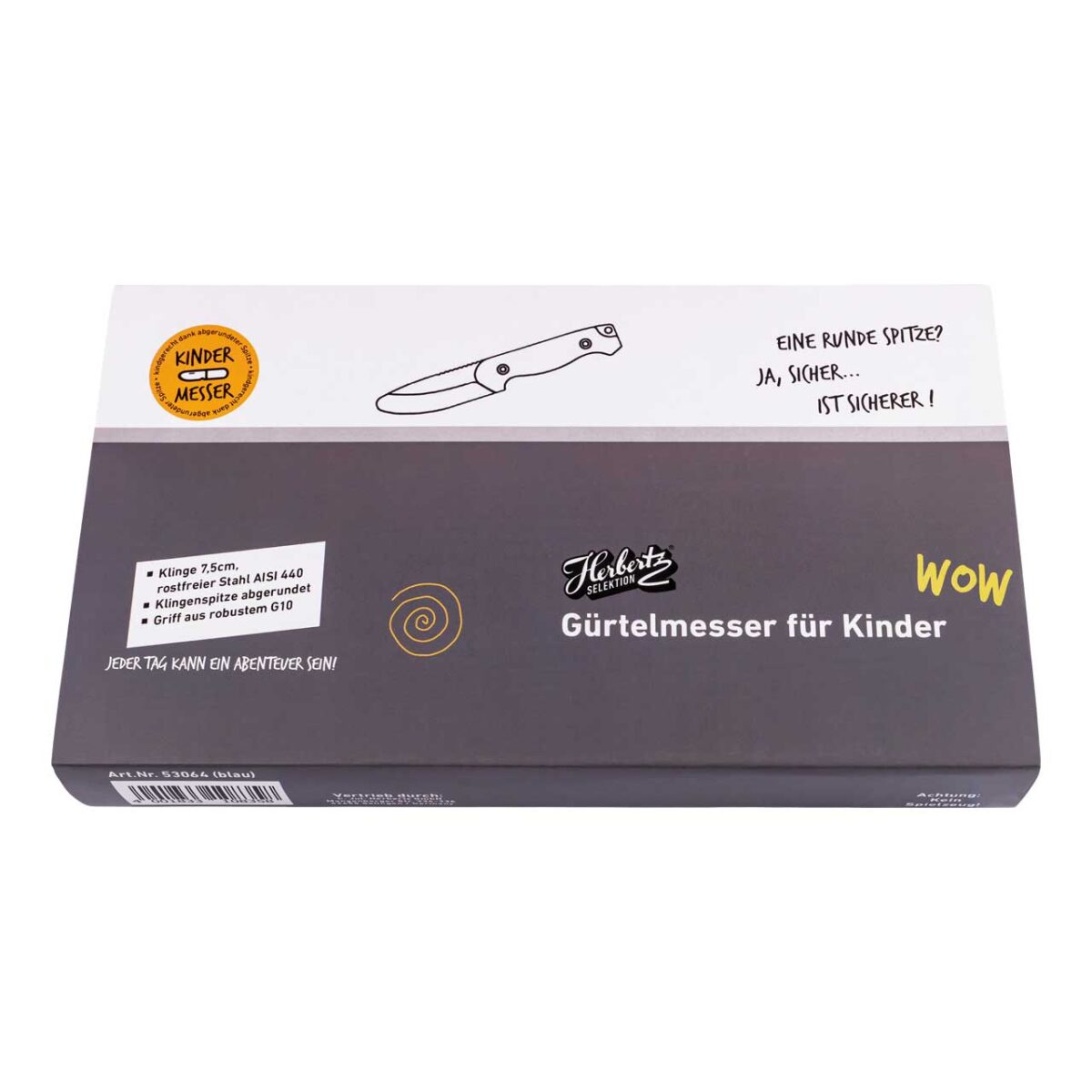 Herbertz Selektion Kindermesser blau – Bild 3