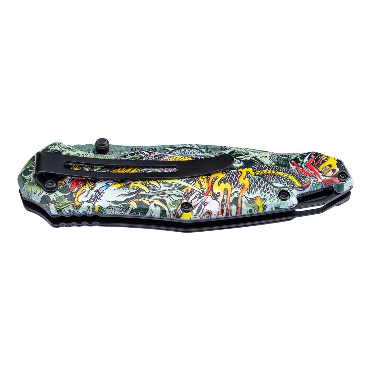 CJH Einhandmesser Drache – Bild 2