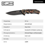 CJH Einhandmesser metallic – Bild 3