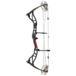 EK Archery Exterminator Compound Bow in SCHWARZ-ROT mit Zubehör-Kit