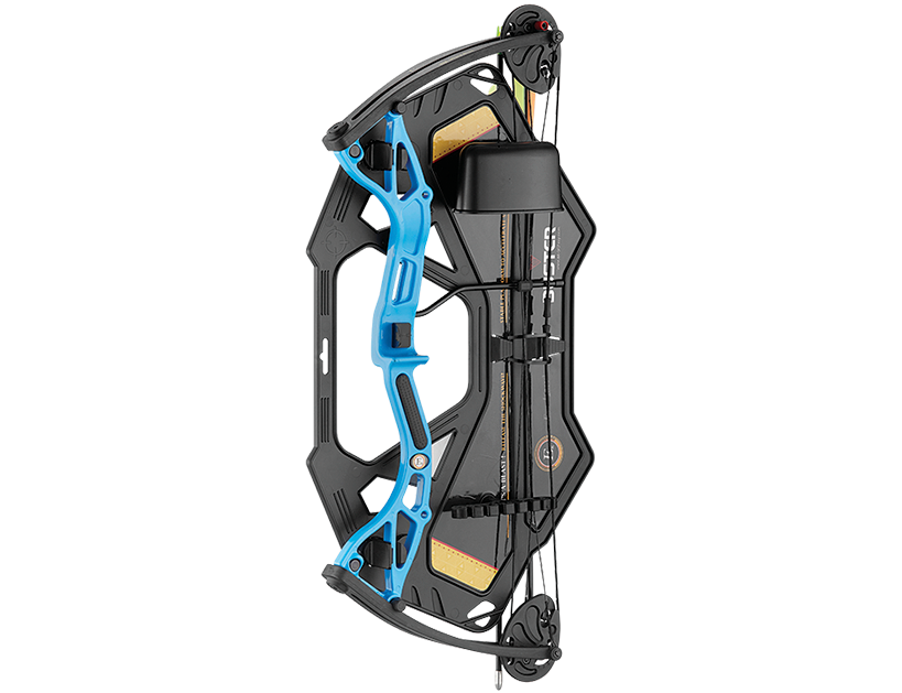 BUSTER5-820__24K013dXst EK Archery Jugendbogen BUSTER - Compoundbogen - Blue/Blau – Bild 1