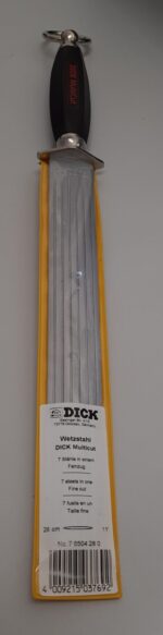 Dick MultiCut Wetzstahl  flach 28 cm Feinzug – Bild 2
